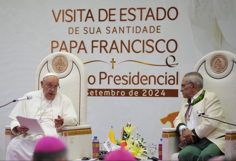 Asien-Pazifik-Reise: Papst Franziskus ruft in Osttimor zu Zusammenarbeit und Versöhnung auf