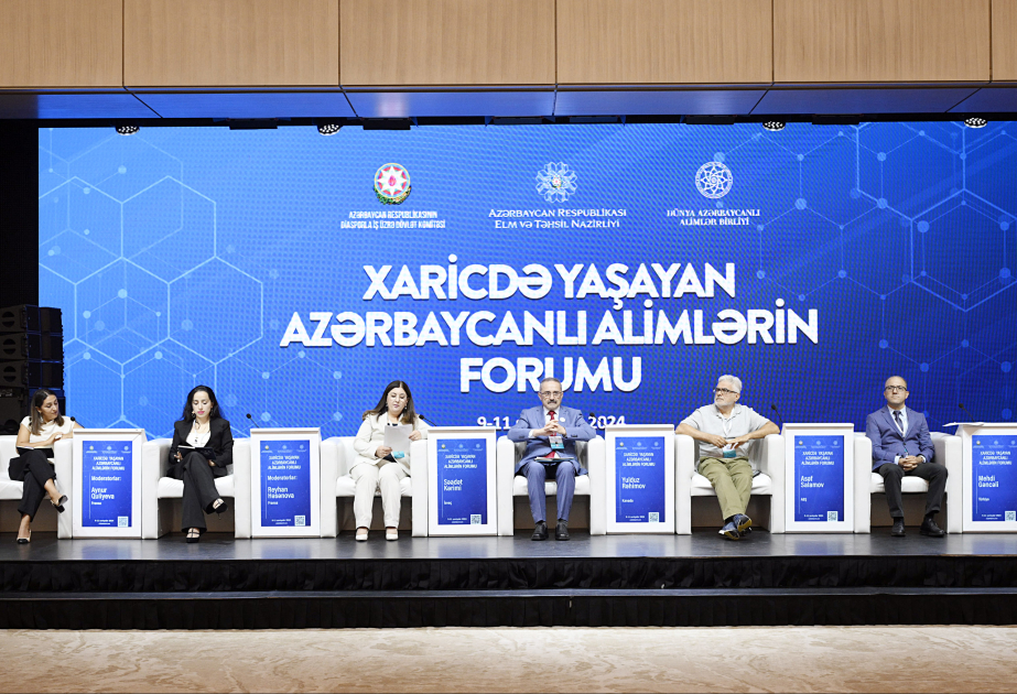 Forum of Azerbaijani Scientists Living Abroad continues with discussions