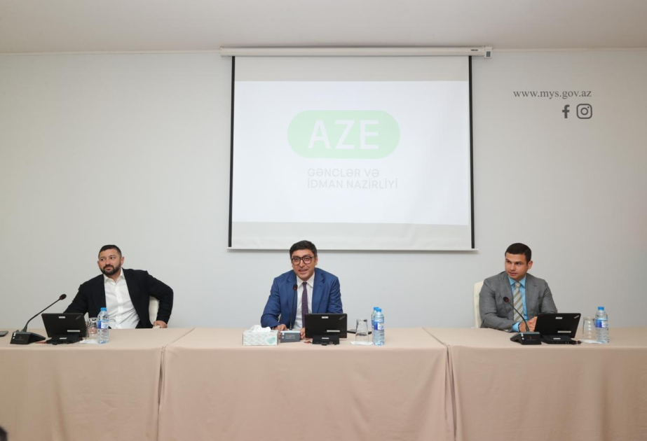Çempionlar Liqasında tarixi uğura imza atan Azərbaycan komandasının üzvləri ilə görüş olub
