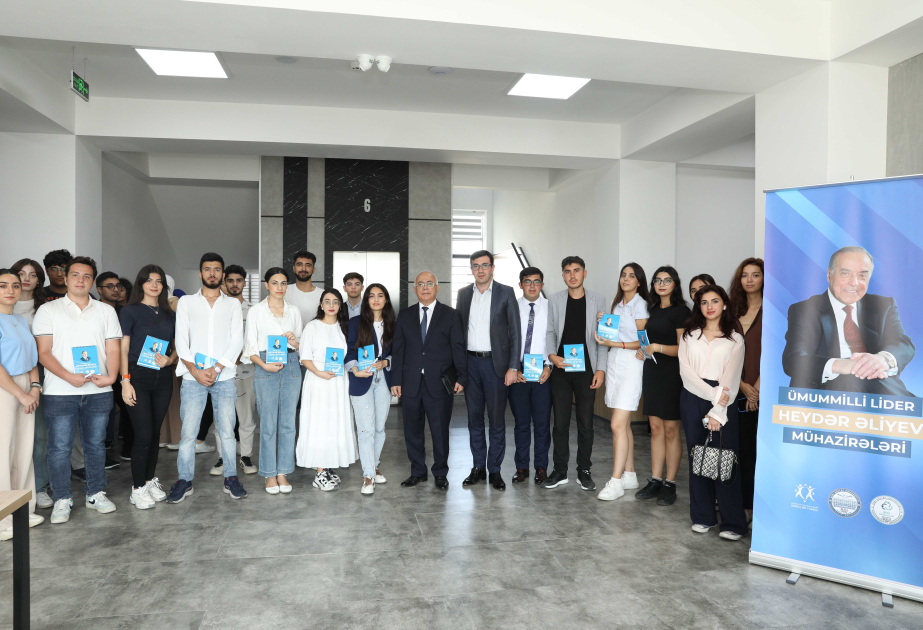 BDU-da “Ümummilli Lider: Heydər Əliyev mühazirələri” layihəsinin növbəti görüşü keçirilib