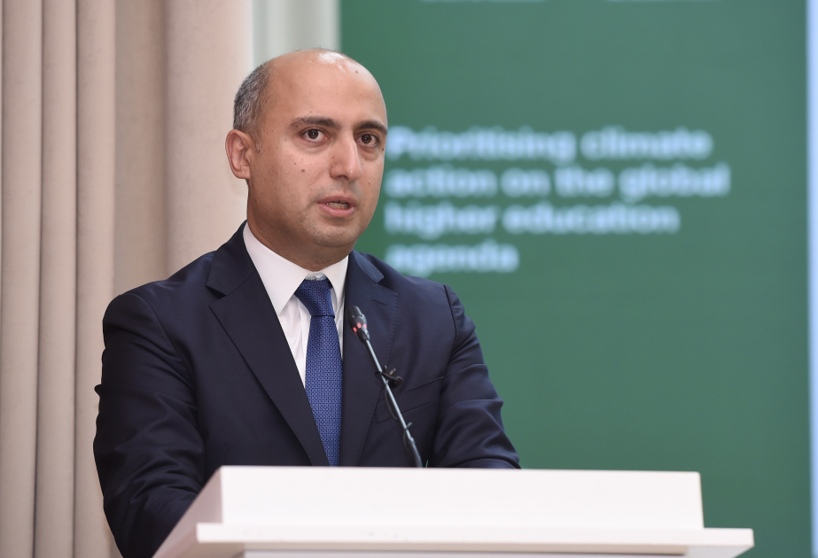 ADNSU-da “Qlobal ali təhsil gündəliyində iqlim dəyişikliklərinə qarşı mübarizə" mövzusunda forum keçirilib