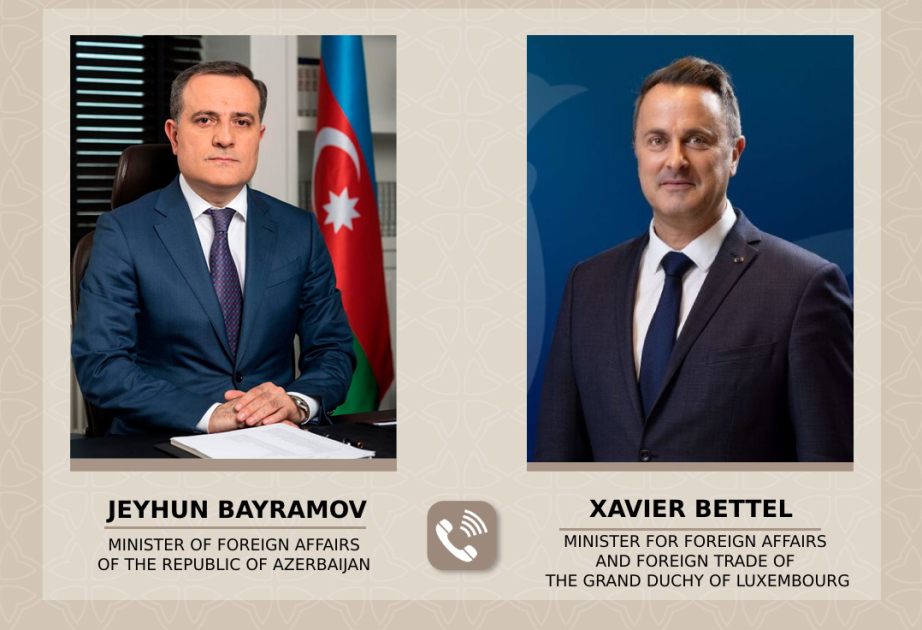 Azerbaijani, Luxemburg foreign ministers discuss international security issues