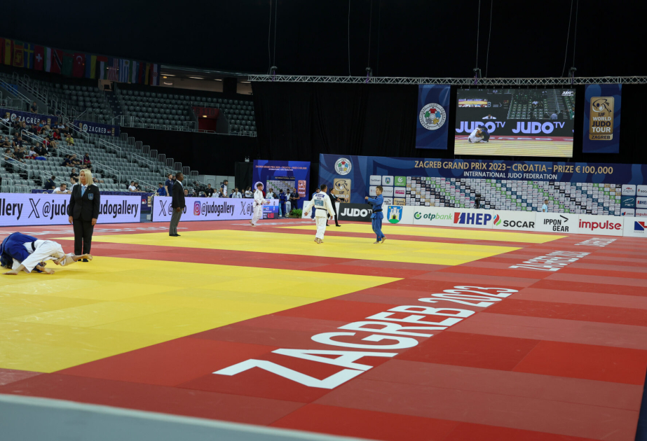 Aserbaidschanische Judoka bereit für Großen Preis von Zagreb 2024