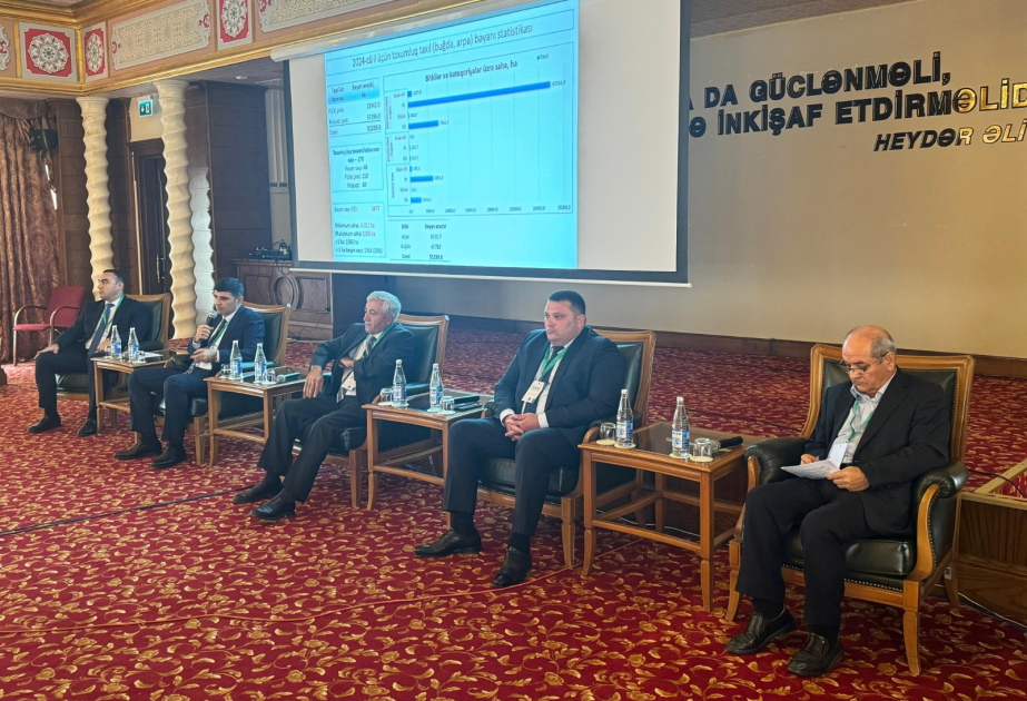Aqrar Xidmətlər Agentliyinin sədri: İqlim dəyişikliyi və davamlı inkişaf keyfiyyətli toxum istehsalının əhəmiyyətini daha da artırmaqdadır VİDEO