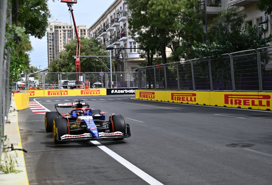 Formula 1 Azərbaycan Qran-Prisinin sərbəst yürüşü başlayıb