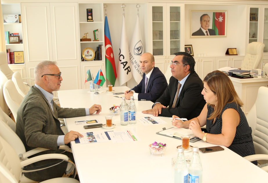 Vice-rector of Portuguese university visits Baku Higher Oil School