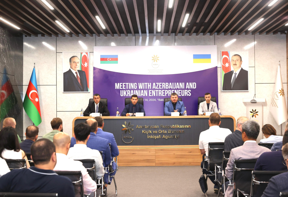 Azərbaycan və Ukrayna sahibkarları arasında əməkdaşlıq imkanları müzakirə edilib