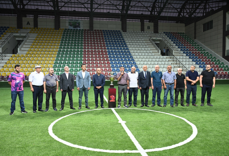 Şəhid jurnalistlərin xatirəsinə həsr edilən 3-cü ənənəvi minifutbol turnirinin açılış mərasimi keçirilib VİDEO