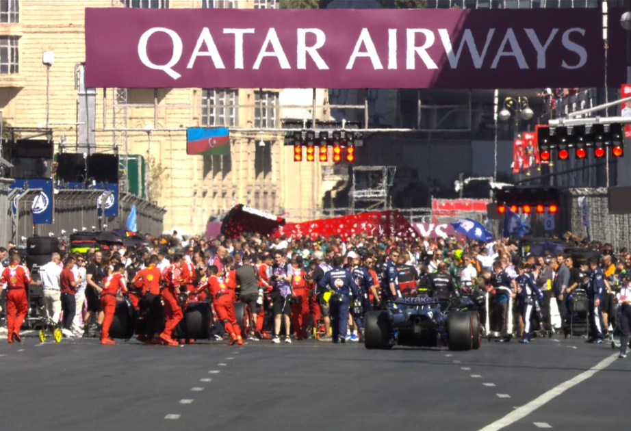 Se celebró la ceremonia inaugural del Gran Premio de Azerbaiyán de Fórmula 1
