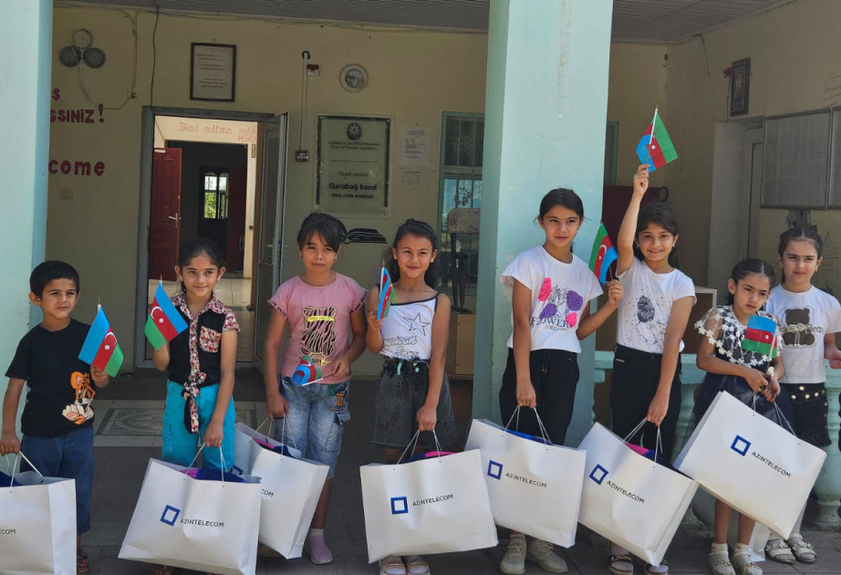AzInTelecom and Azerbaijan Red Crescent Society launch “Back to School” campaign in Karabakh