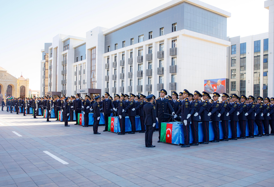 Polis Akademiyasında Bilik günü və andiçmə mərasimi keçirilib