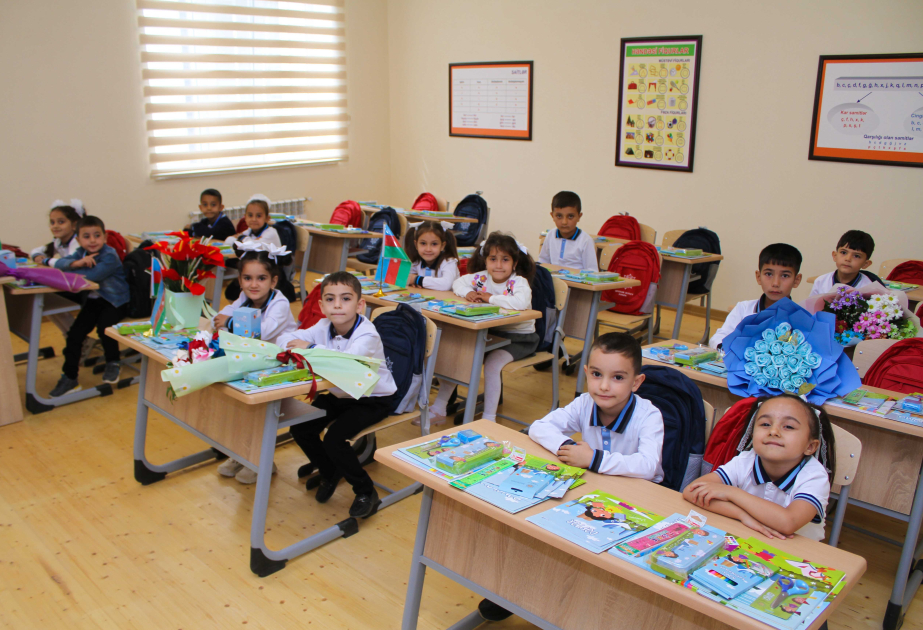 New school constructed by Heydar Aliyev Foundation in Aghstafa district