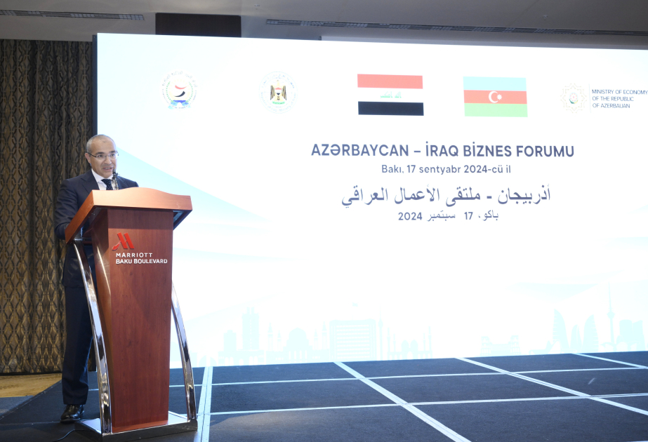 Ministro: "El volumen de comercio entre Azerbaiyán e Irak aumentó en un 49 por ciento"