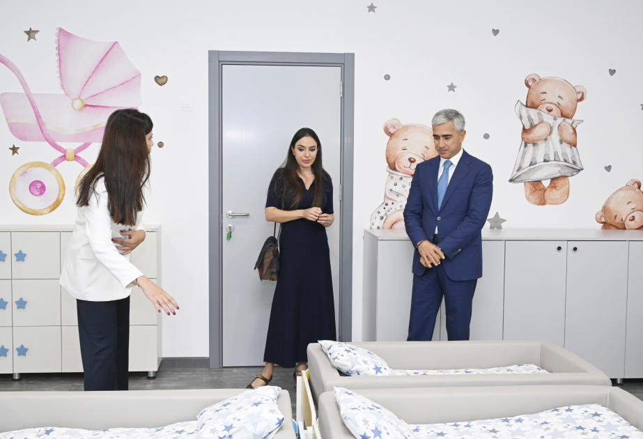 Vice-President of Heydar Aliyev Foundation Leyla Aliyeva attends inauguration of "Kepenek" kindergarten
