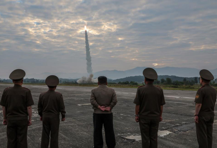N. Korea says it test-fired new tactical ballistic missile capable of carrying super-large warhead