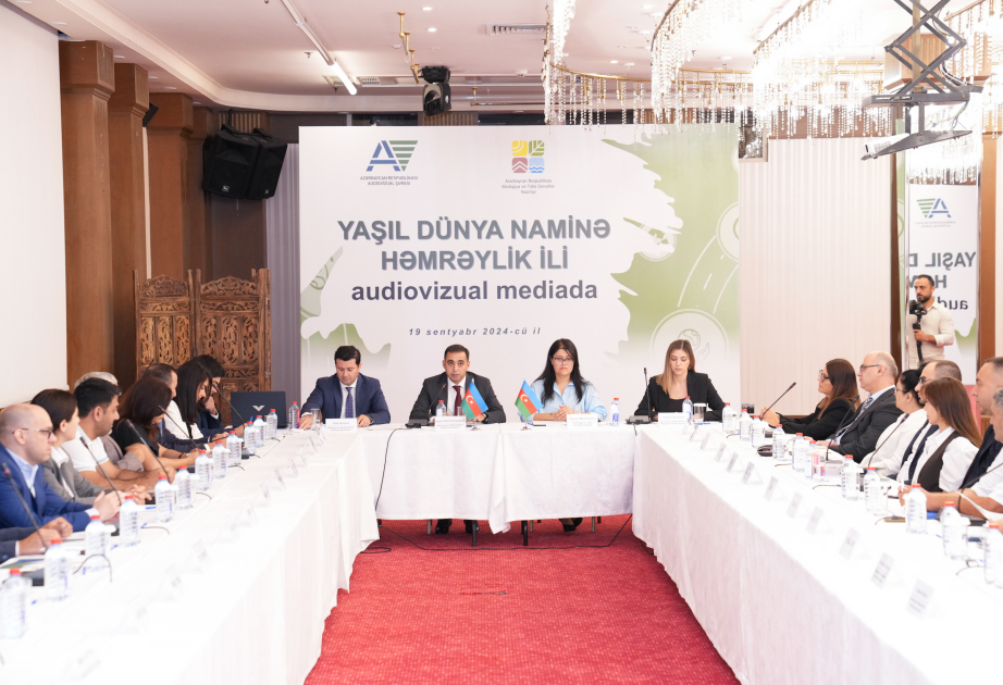 “Yaşıl dünya naminə həmrəylik ili audiovizual mediada” adlı seminar keçirilib