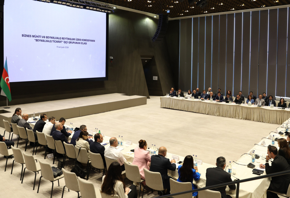 “Beynəlxalq ticarət” işçi qrupunun növbəti iclası keçirilib