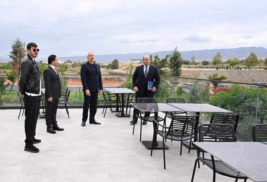 Prezident İlham Əliyev “Aghdam City Hotel”in açılışında iştirak edib YENİLƏNİB VİDEO