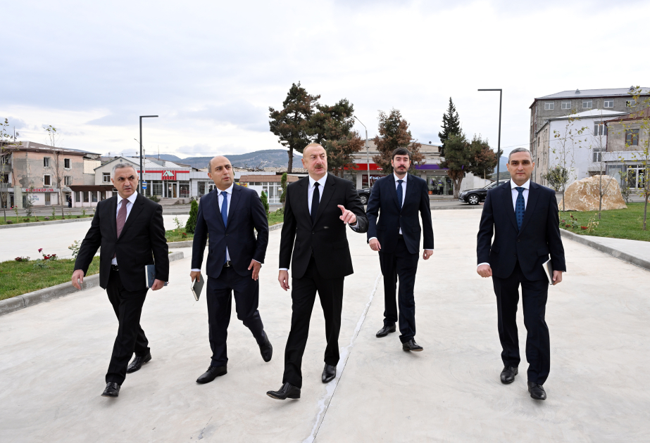 President Ilham Aliyev attended inauguration of renovated Garabagh University in Khankendi city VIDEO