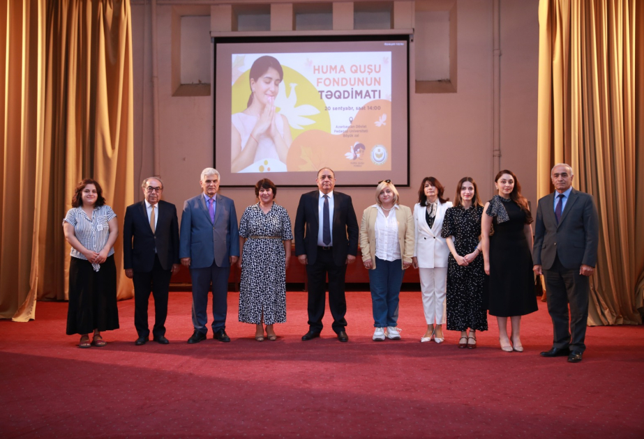 Pedaqoji Universitetdə “Huma quşu” Fondunun təqdimatı keçirilib