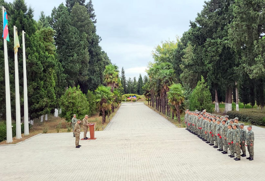 Azerbaijan Army holds series of events marking State Sovereignty Day