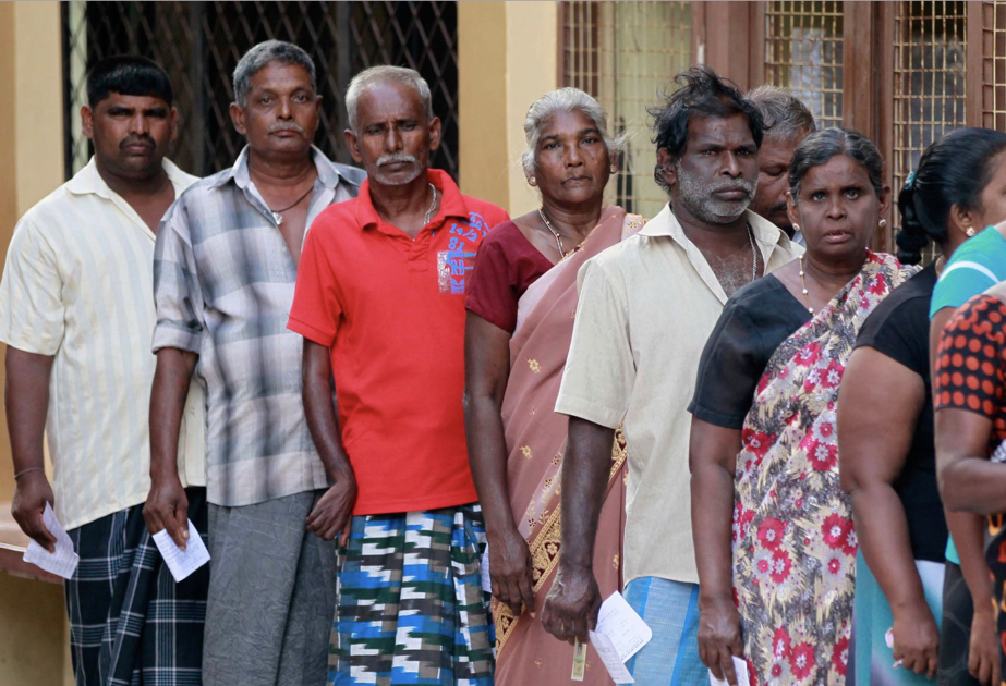 Sri Lanka : 17 millions d'électeurs inscrits étant appelés à élire le président