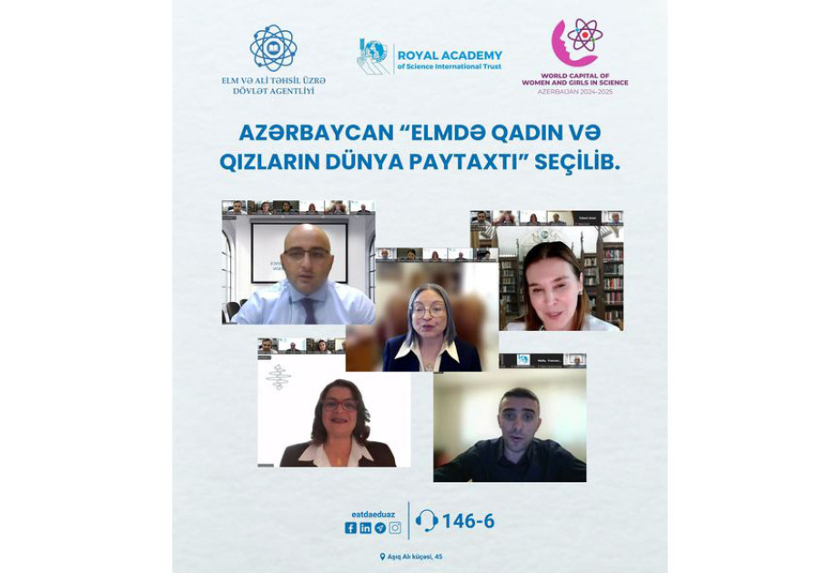 Azərbaycan “Elmdə Qadın və Qızların Dünya Paytaxtı” seçilib