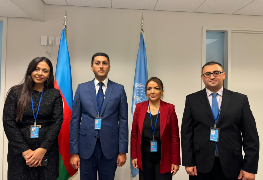 عقد اجتماع في مقر البعثة الدائمة الأذربيجانية لدى الأمم المتحدة