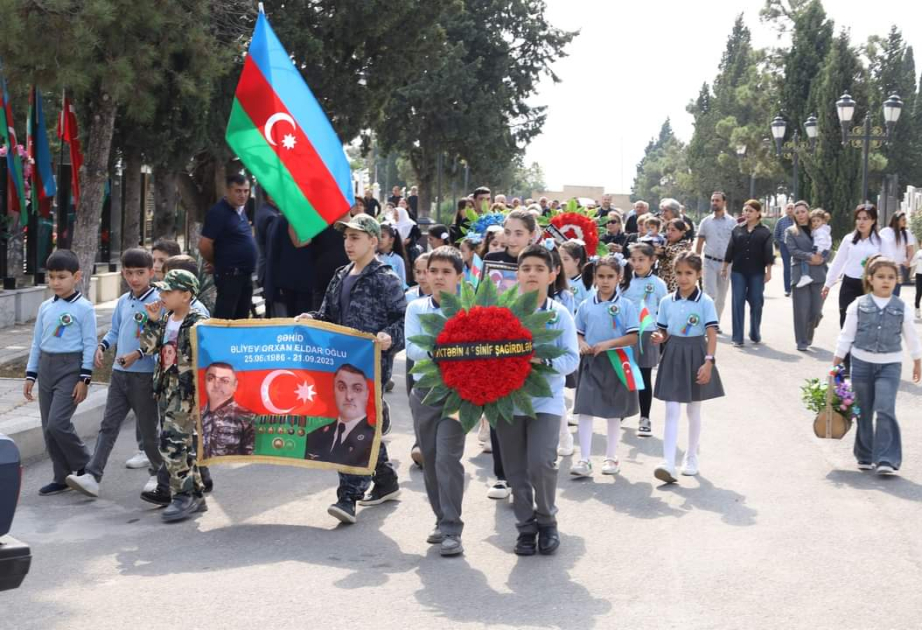 Antiterror tədbirləri zaman şəhid olan hərbçilərin xatirəsi anılıb