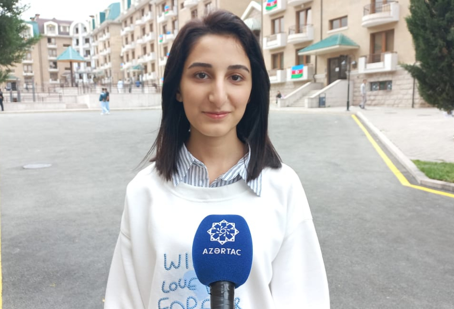 Qarabağ Universitetinin tələbəsi: Prezidentlə görüş məndə böyük məsuliyyət hissi yaratdı