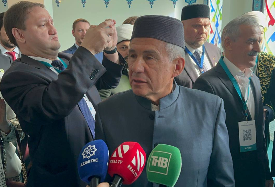 Rais of Tatarstan: Azerbaijan has resolved a historical problem