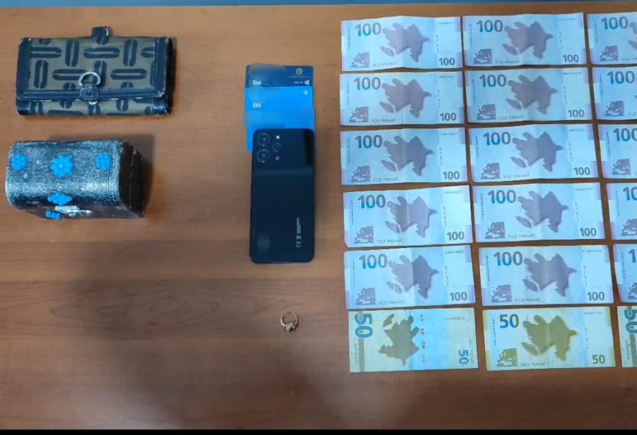 Astarada pul, pensiya kartları və qızıl oğurlayan şəxs saxlanılıb
