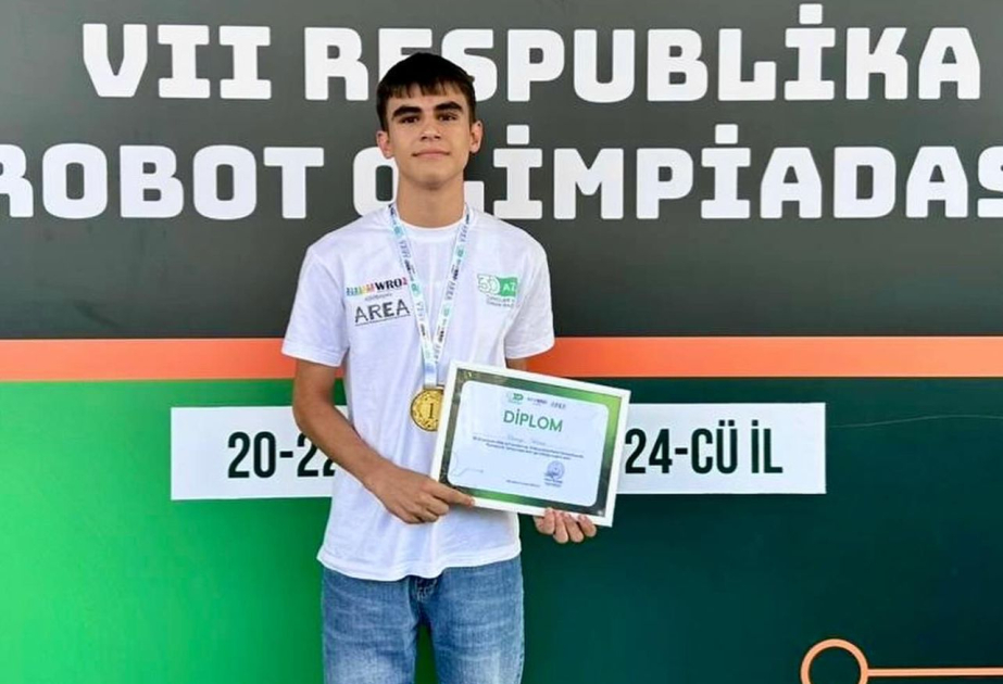 Naxçıvan Dövlət Universitetinin nəzdindəki ingilis dilli gimnaziyanın şagirdi ölkəmizi Dünya Robot Olimpiadasında təmsil edəcək