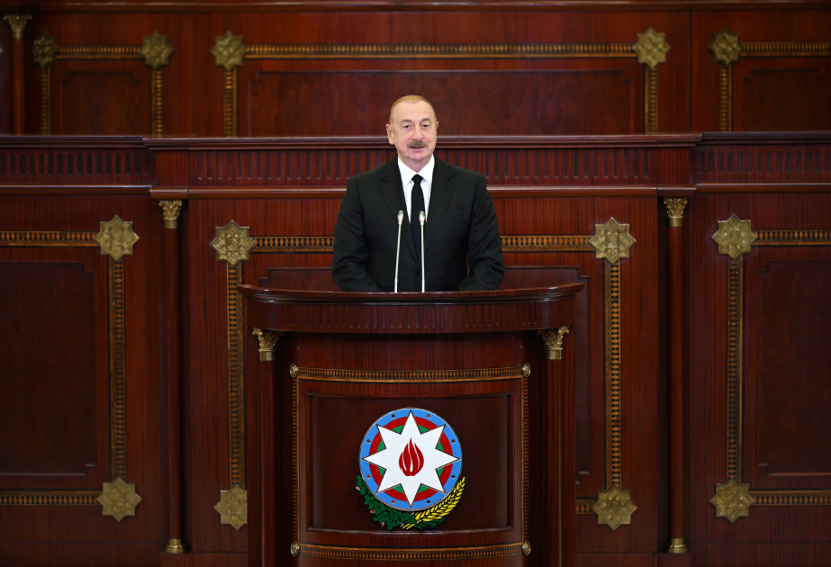 Prezident İlham Əliyev: Quru sərhədlərimizin bağlı olması bizi çox böyük fəlakətlərdən xilas etdi