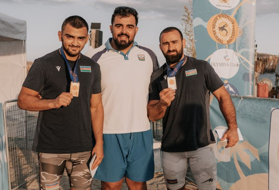 Azerbaijani beach wrestler Ibrahim Yusubov shines at World Series