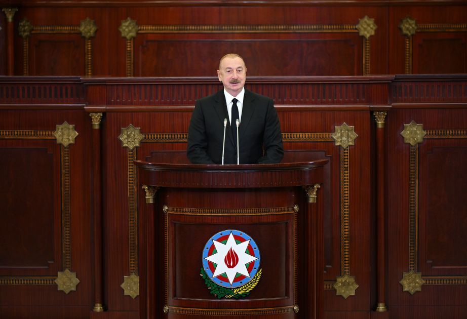 Presidente Ilham Aliyev: "El hecho de que las fronteras terrestres permanezcan cerradas nos ha salvado de catástrofes muy grandes"