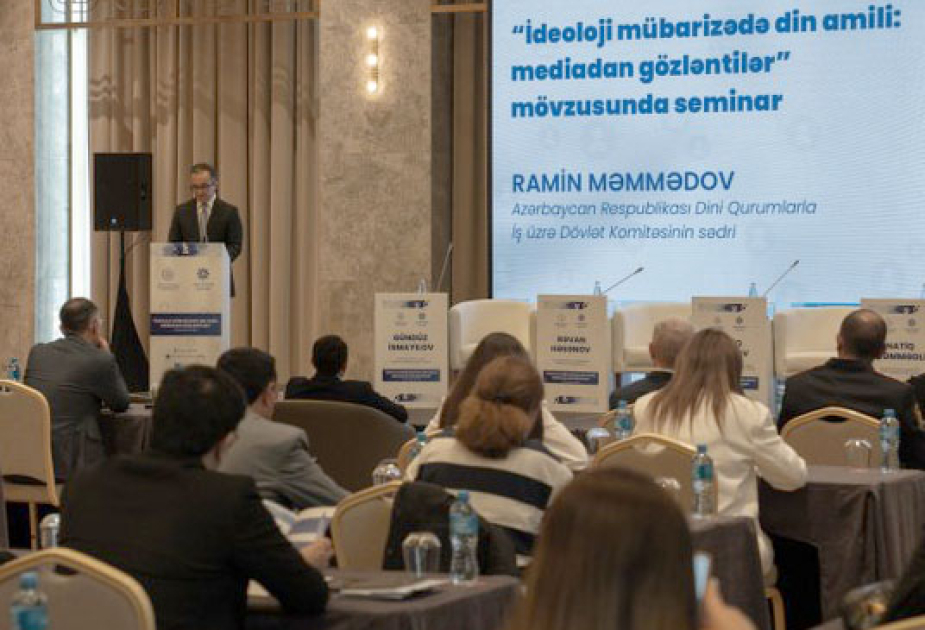 Ramin Məmmədov: İdeoloji təhlükəsizlik və din müasir dövrdə daha sıx qarşılıqlı təsirə malikdir
