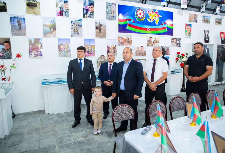 Balakəndə şəhid Sərxan Köklərovun ailəsi ziyarət olunub