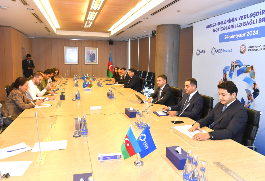Sədr: ABB səhmlərinə sifarişlərin 84 faizi rəqəmsal kanallar üzərindən verilib