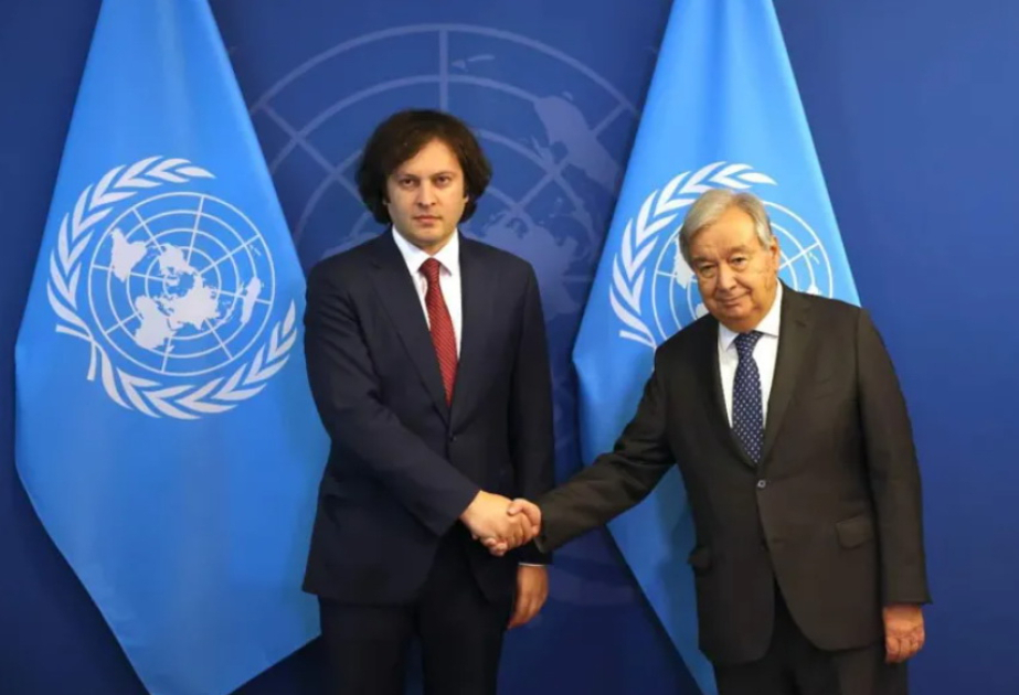 Rencontre entre le Premier ministre géorgien et le Secrétaire général de l’ONU à New York