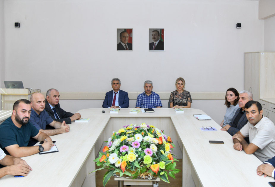 BMU aliminin Səfəvi dövlətinə dair monoqrafiyasının təqdimatı olub