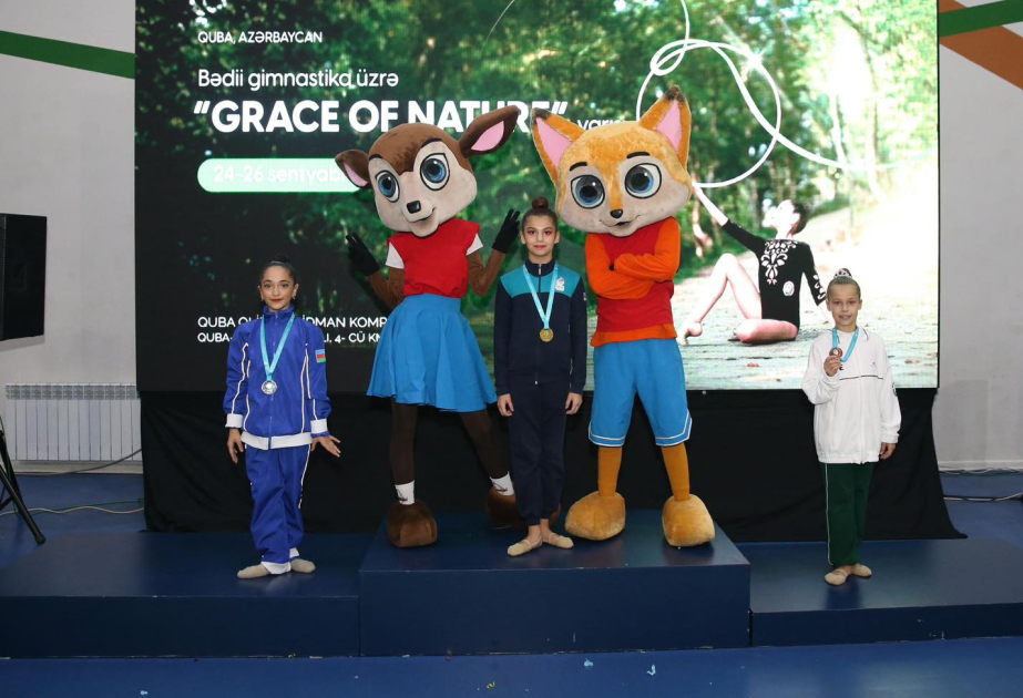 Qubada keçirilən bədii gimnastika turnirində ilk mükafatçılar bəlli olub