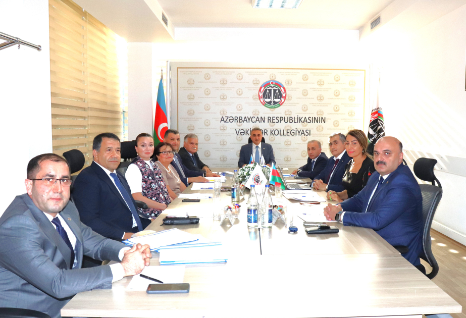 Vəkillər Kollegiyası Rəyasət Heyətinin növbəti iclası keçirilib