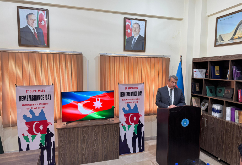 Pakistanda 27 Sentyabr - Anım Günü münasibətilə konfrans keçirilib