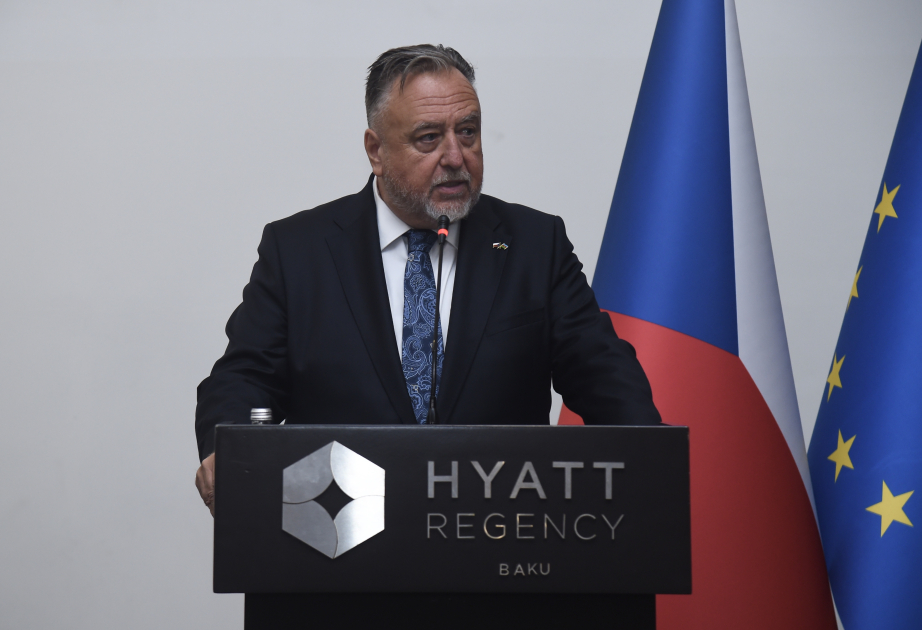 Milan Sedlaçek: Azərbaycanla Çexiya çox yaxşı tərəfdaşlardır