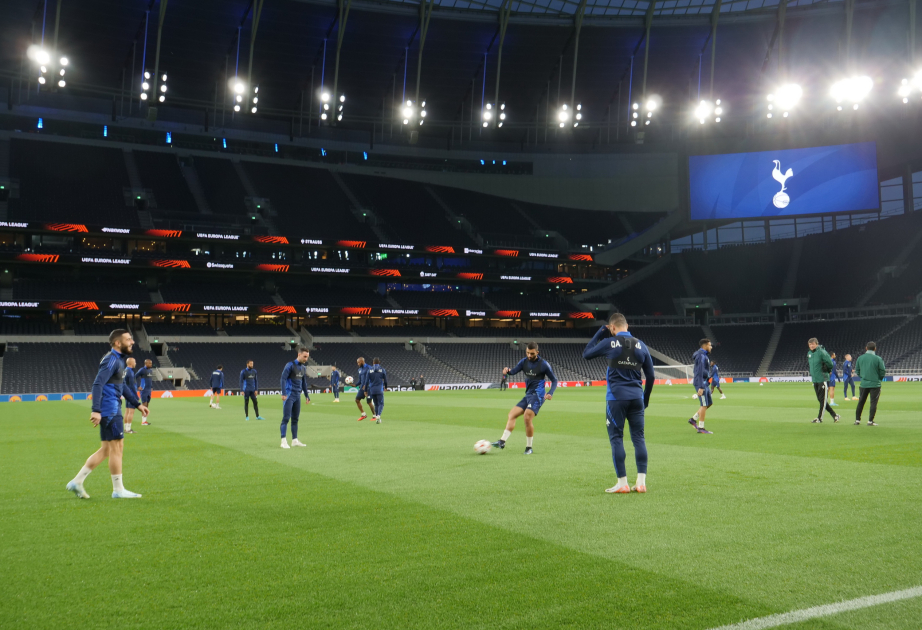 “Qarabağ”ın Londondakı məşqindən görüntülər - EKSKLÜZİV VİDEO