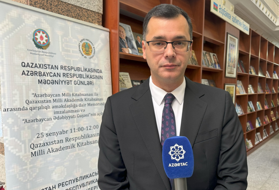 Oleq Əmirbəyov: Azərbaycanla Qazaxıstan arasında mədəni əlaqələr güclənir