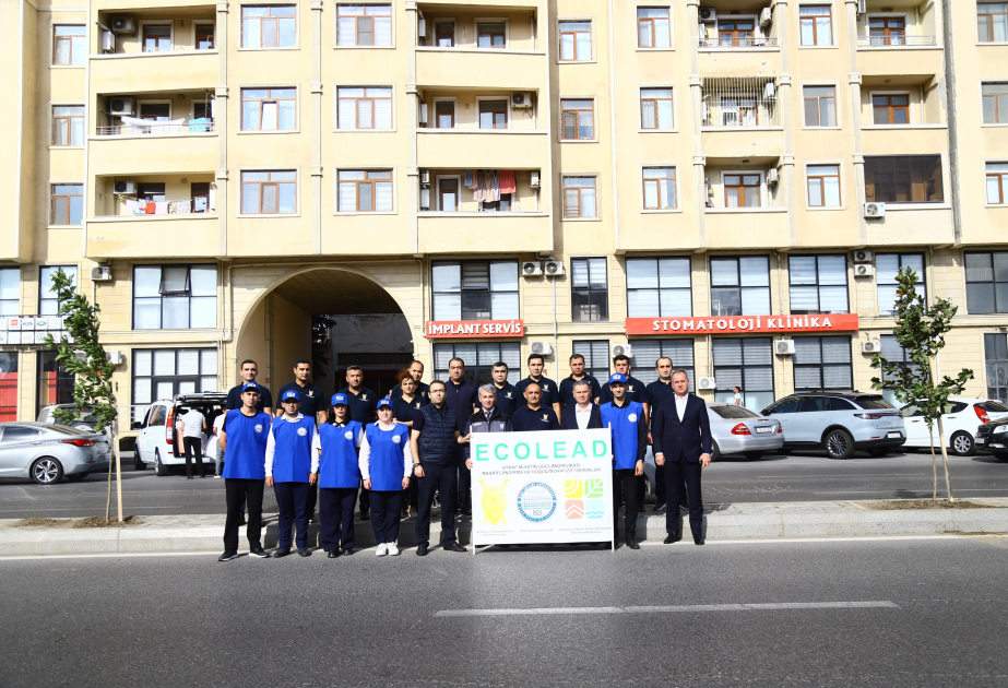 ECOLEAD layihəsi çərçivəsində ağacəkmə aksiyası keçirilib