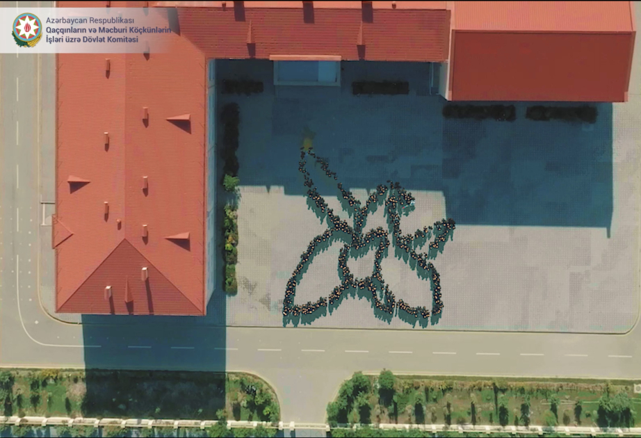 Azerbaijan’s State Committee for Refugees and IDPs organizes flash mob on 27 September - Remembrance Day