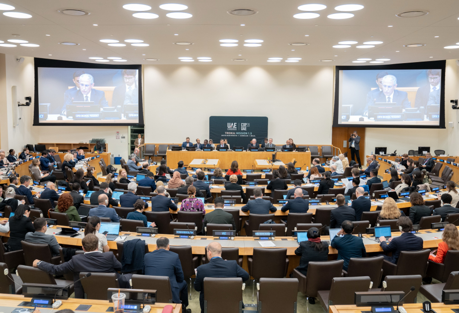 UN hosts high-level meeting of COP Troika presidencies
